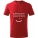 Tricou rosu copii 4 ani, Zambeste, Dumnezeu te iubeste!